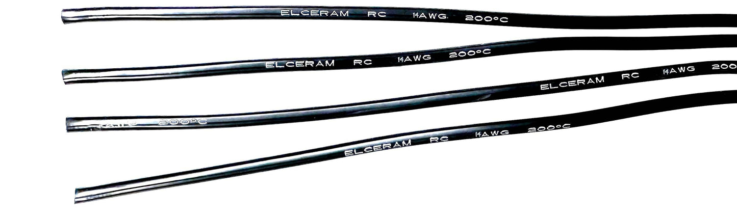 ELCERAM RC Wires AWG14 1m for OXIDE 1/10