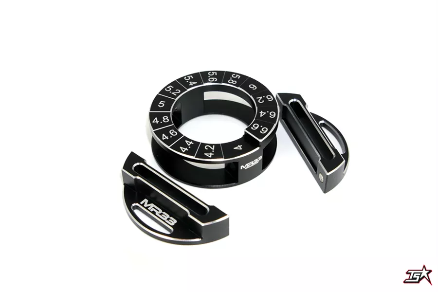 MR33 Circle Droop Gauge 4.0 - 6.6mm incl. Droop Blocks