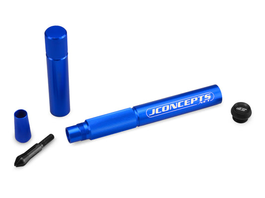 Precision Hobby Knife Handle with storage - black