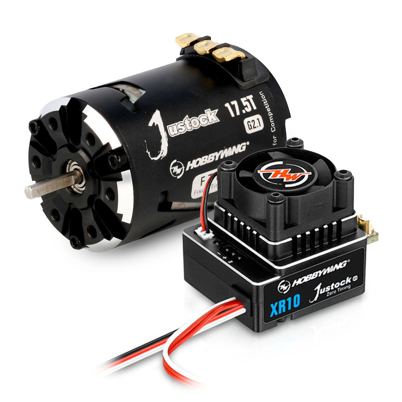 HOBBYWING XERUN Justock Combo XR10 G3 ESC + 17.5T Brushless G2.1 Motor