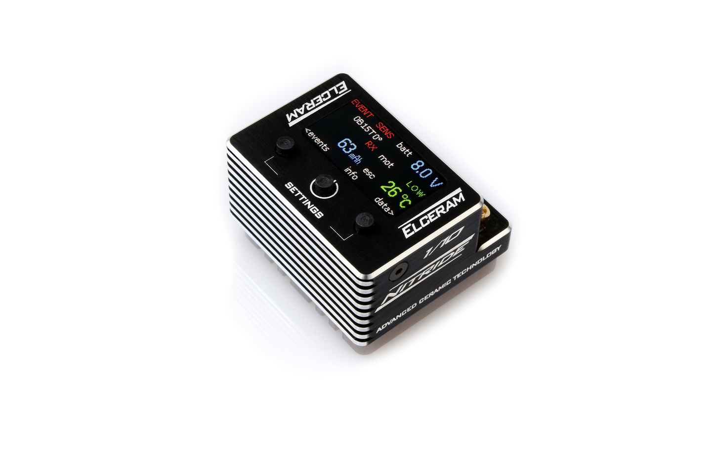 ELCERAM NITRIDE 1/10 G2 Electronic Speed Controller