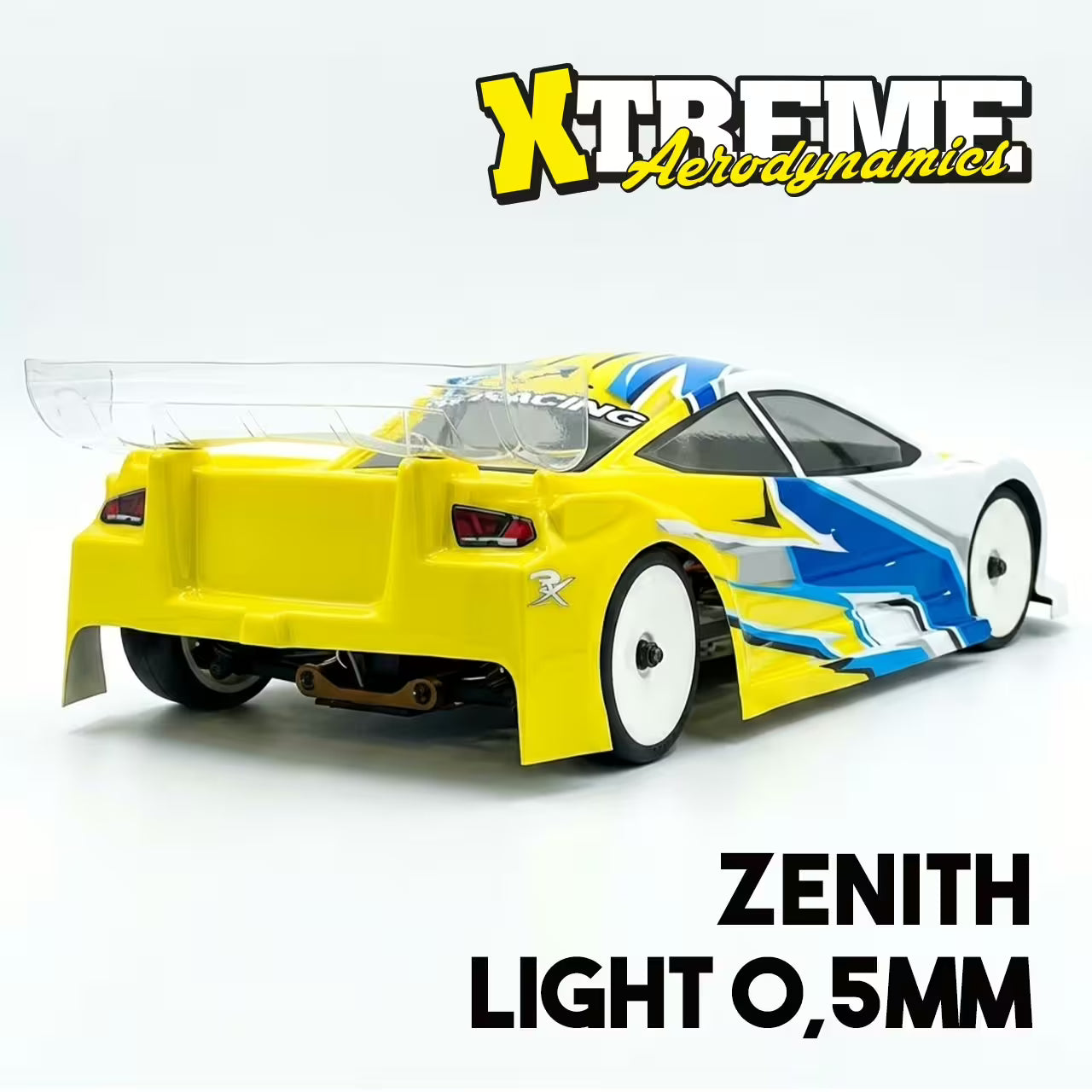 Xtreme ZENITH 1:10 Touring Car Clear Body (190mm) 0,5mm – Light