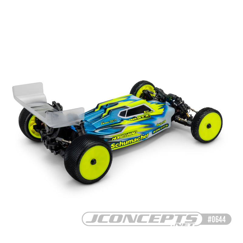 S15 - Schumacher Cougar LD3 body w/ carpet | turf | dirt wing, light-weight