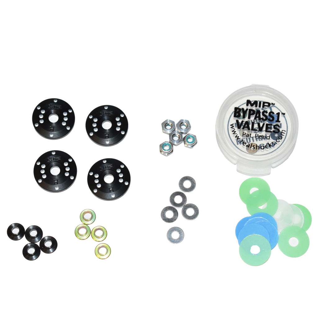 MIP Bypass1 Tapered Hi-Flow Piston Kit 6 x 1.3mm