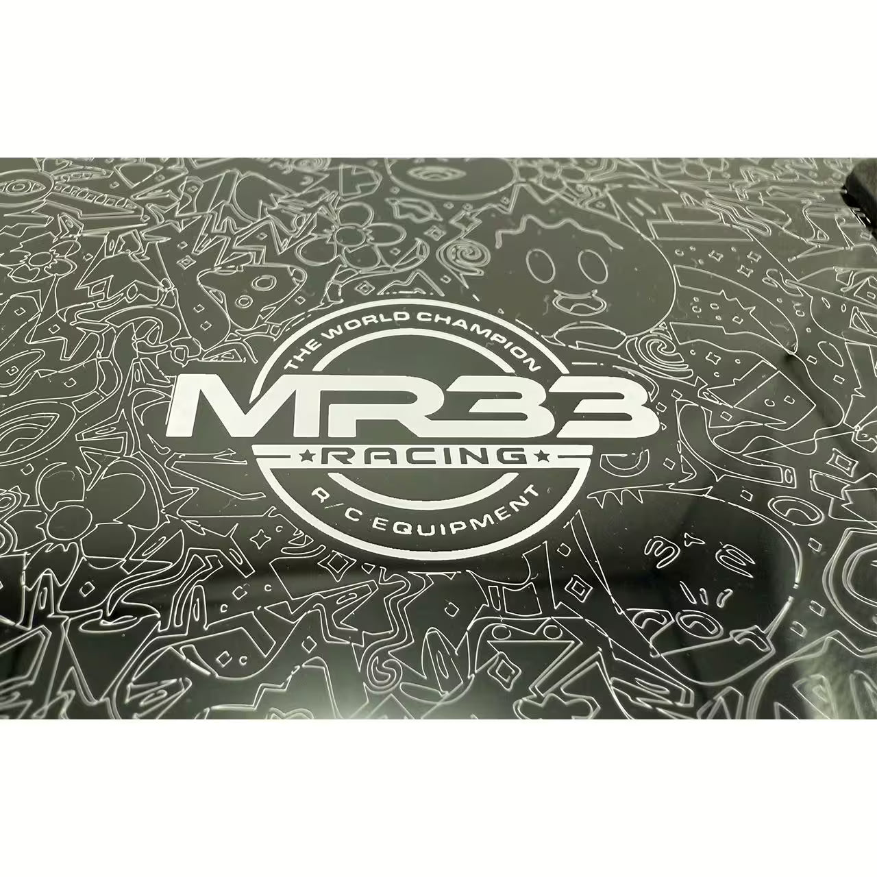 MR33 SIGNATURE Car Stand is ideal for 1:10 and 1:12 on road cars.