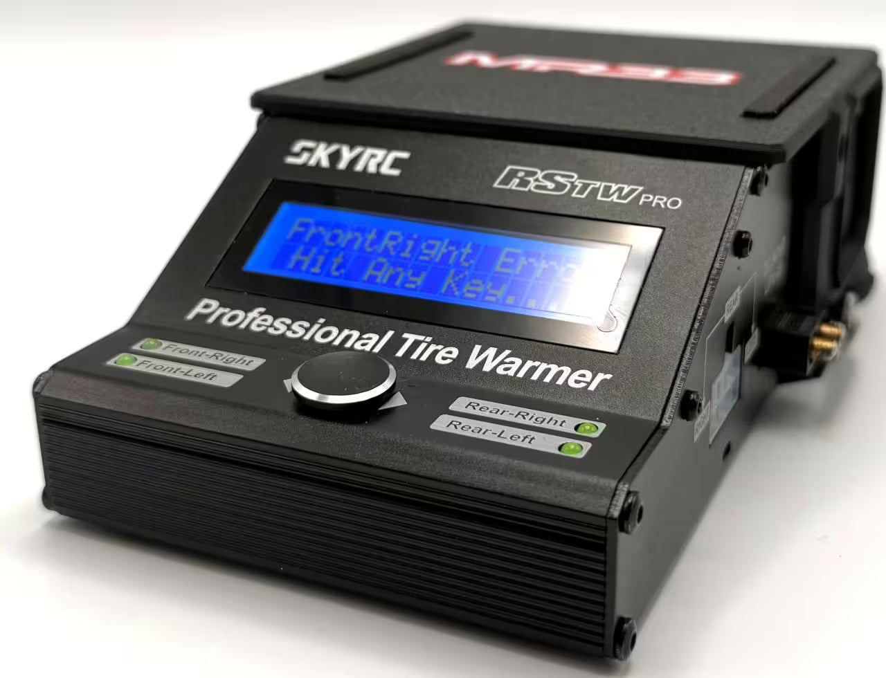 MR33 Tyre Warmer PLUS+ 4S Battery Mount Set