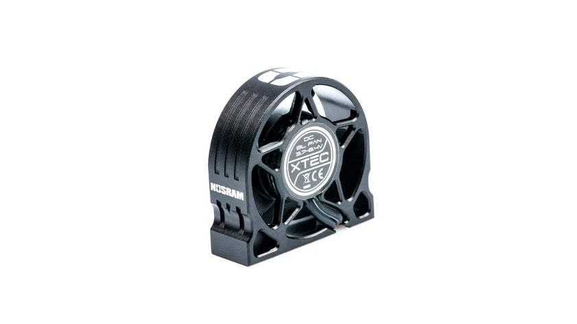 NOSRAM Aluminium High Rev. motor fan V2 - 30x30x10mm / 1S/2S / receiver connector