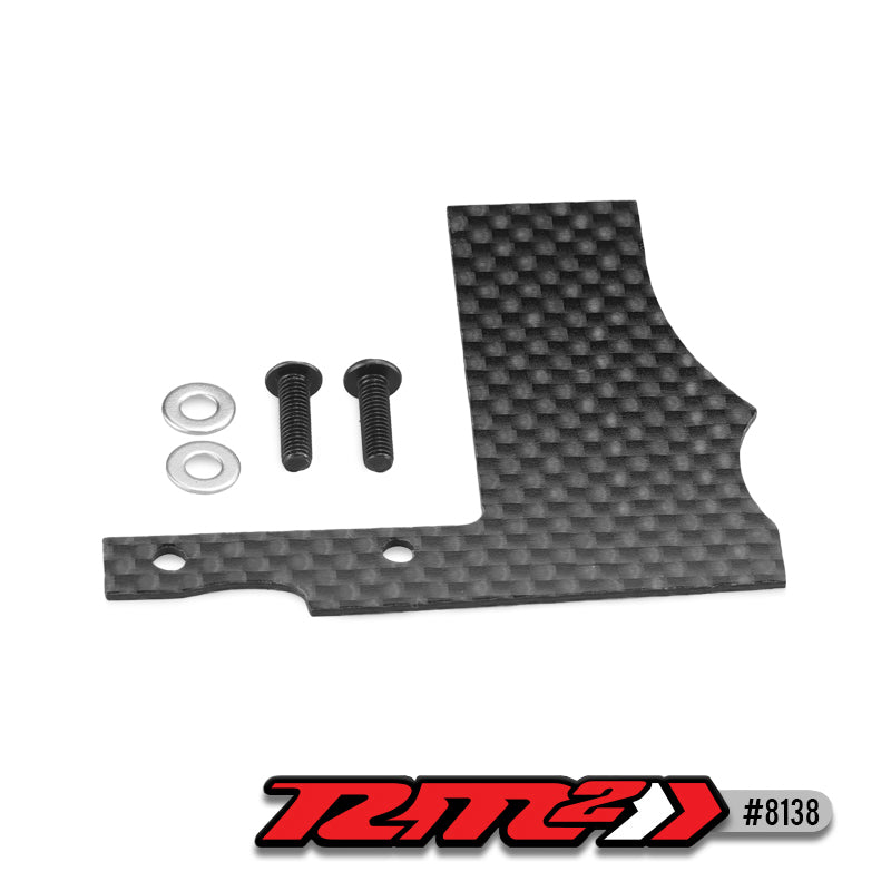 RM2 MBX8R Carbon Fiber Drivetrain Rock Guard