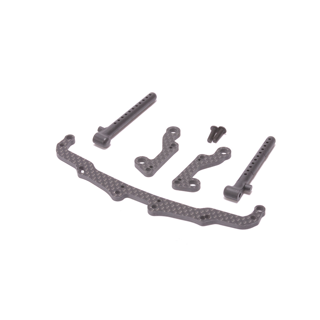 C/F Lightweight Rear Shock Mount Set - Mi9
