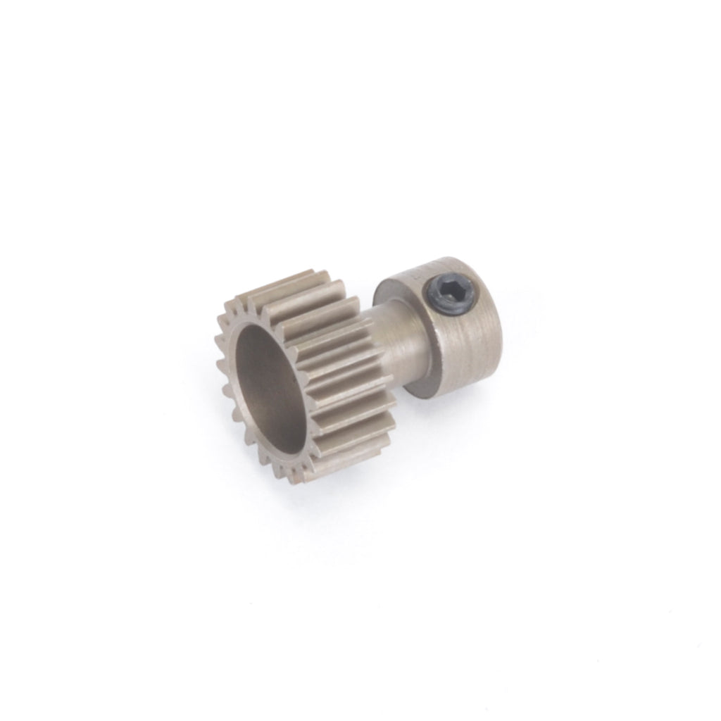 Schumacher Pinion; Long Boss, Steel, 48DP - 18T - 21T