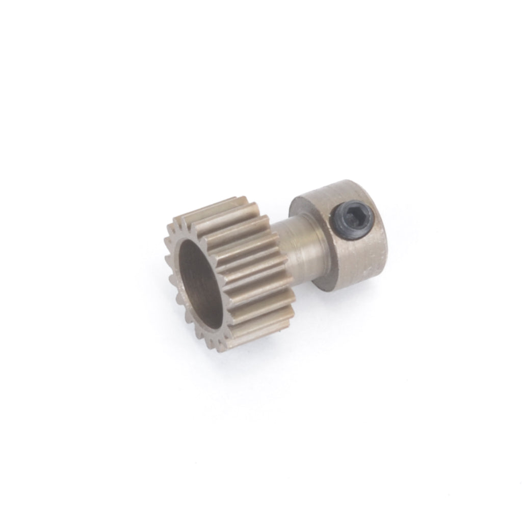 Schumacher Pinion; Long Boss, Steel, 48DP - 18T - 21T
