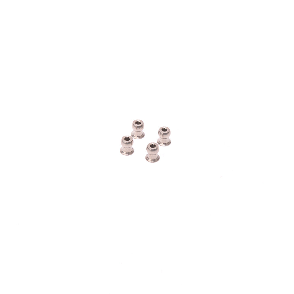 Ti Lower Shock Ball 5mm (2mm Hex) - Mi9,FT9 (pk4)