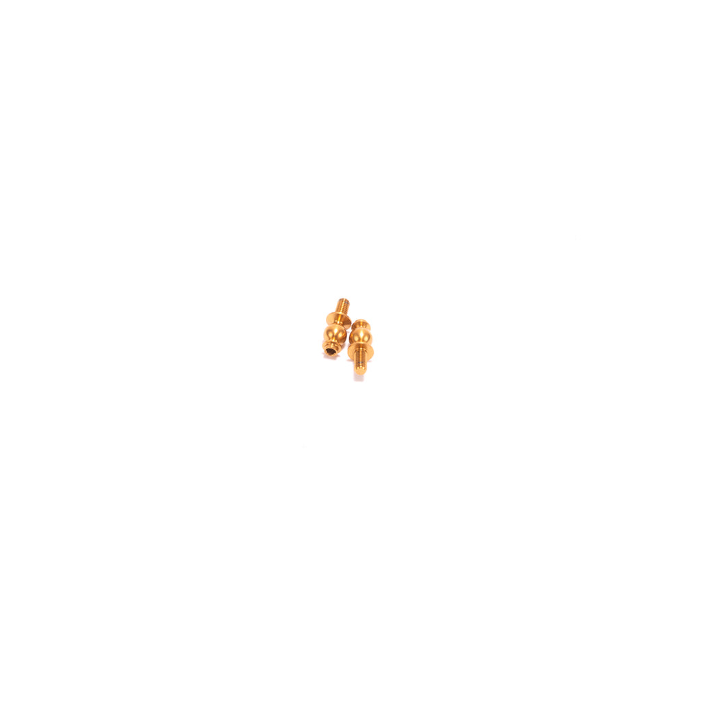Titanium 5.5mm Ball Stud Short (pr) - CAT PB