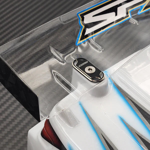 RC MAKER Ultra Lite 7075 Alu Wing Buttons for 1/10 EP On road (HRPUL Profile)