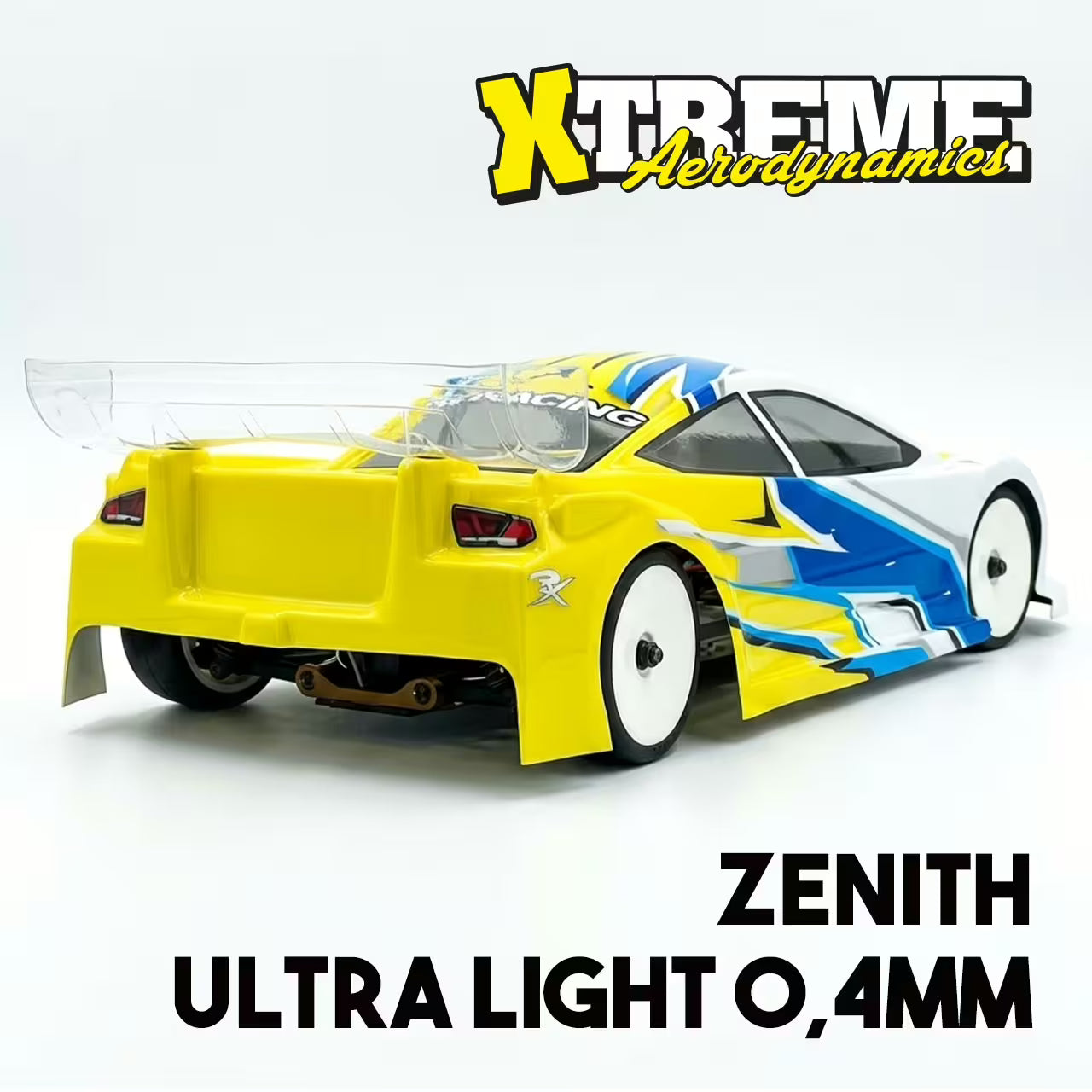 Xtreme ZENITH 1:10 Touring Car Clear Body (190mm) 0,4mm – Ultra Light