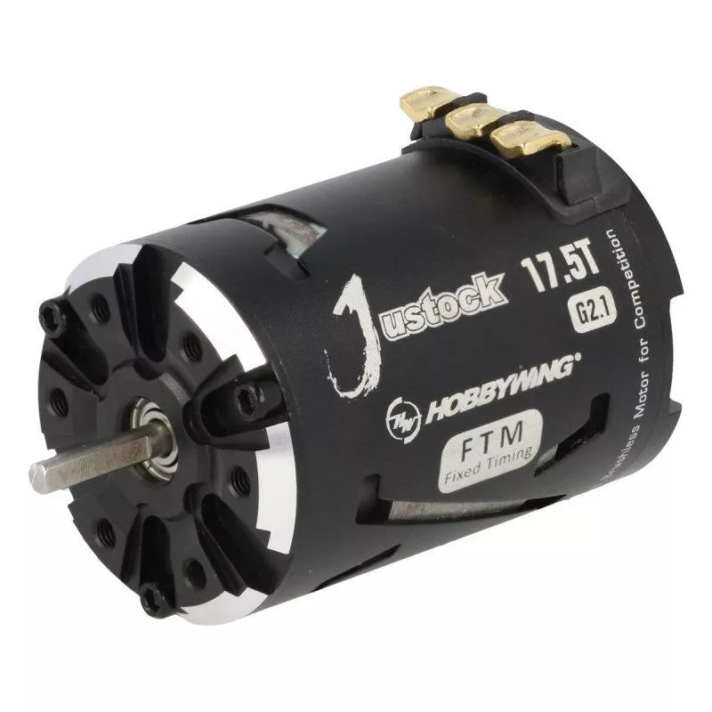 HOBBYWING XERUN Justock 3650SD G2.1 Fixed Timing Motor 17.5T