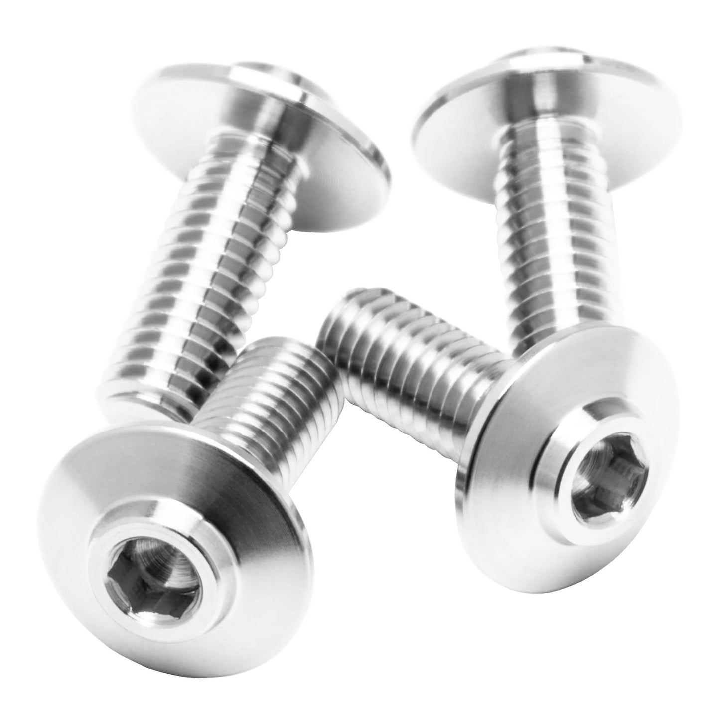 1up Racing ProDuty Titanium Screws -Lock down Head - 4pcs