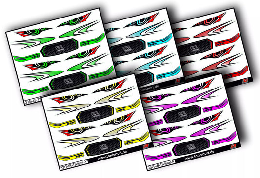 33Graphix Inside Headlight / Grill Sticker Xtreme Twister/Speciale