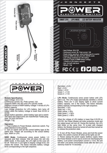 Electronic Power Module, Digital On/Off Switch