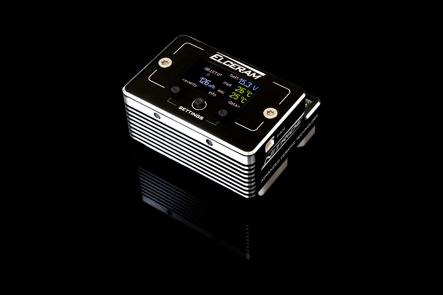 ELCERAM NITRIDE 1/8 Electronic Speed Controller