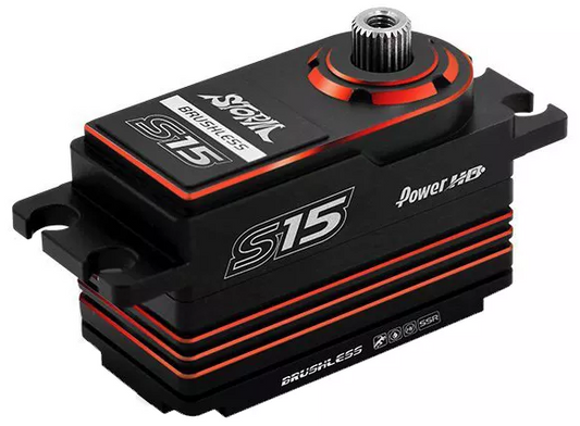 Power HD S15 Low Profile Brushless Servo - Red