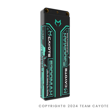 CAYOTE Racing 5300mAh 2S LiPo Battery 7,6V 145C 197g