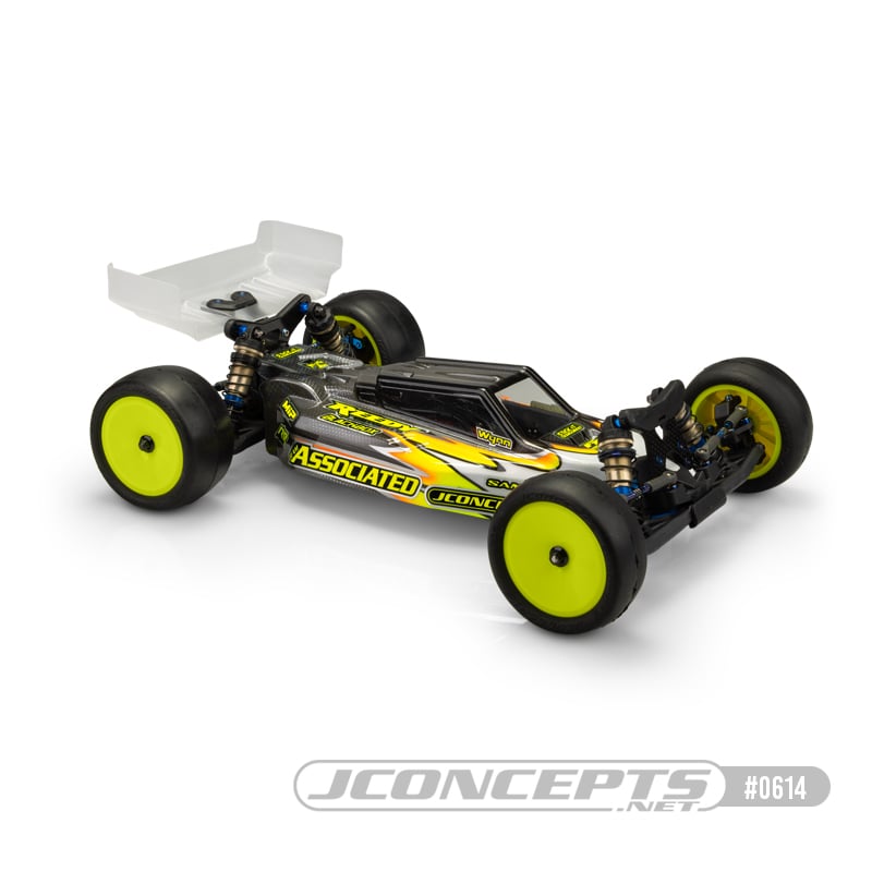 F2 - RC10B7 Body w/ carpet | turf | dirt wing - light weight 