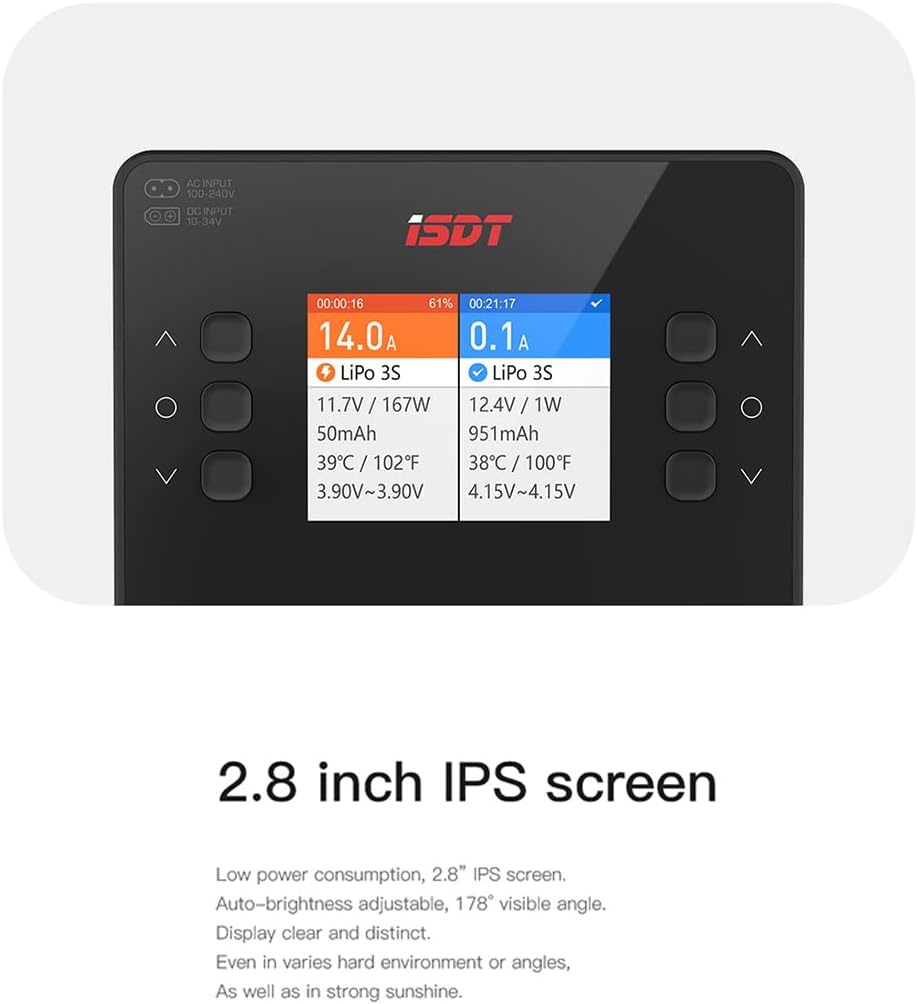 ISDT K2 AIR Charger 230V/10-30V, 1-6S LiPo, 20A, 2x500W