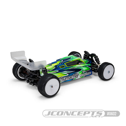 F2 - Schumacher CAT L1R body w/ carpet | turf | dirt wing, light-weight