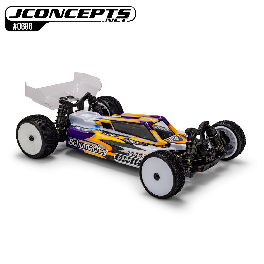 F2 - Schumacher CAT PB body w/ carpet | turf | dirt wing - light-weight