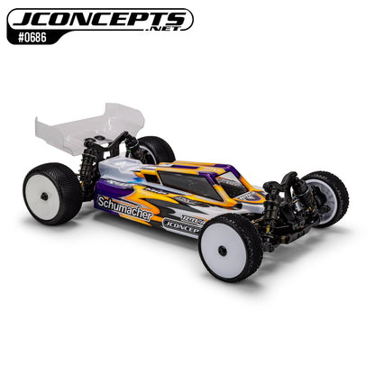 F2 - Schumacher CAT PB body w/ carpet | turf | dirt wing - light-weight