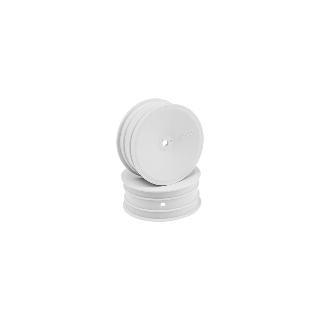 JConcepts Mono - B7 | YZ2 | XB2 | LD3, 2.2" front wheel (white) - 4pc
