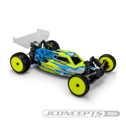 S15 - Schumacher Cougar LD3 body w/ carpet | turf | dirt wing, light-weight