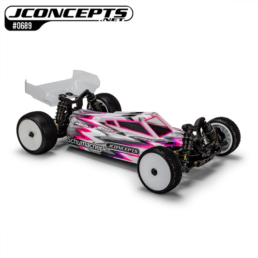 S2 - Schumacher CAT PB body w/ carpet | turf | dirt wing - light-weight