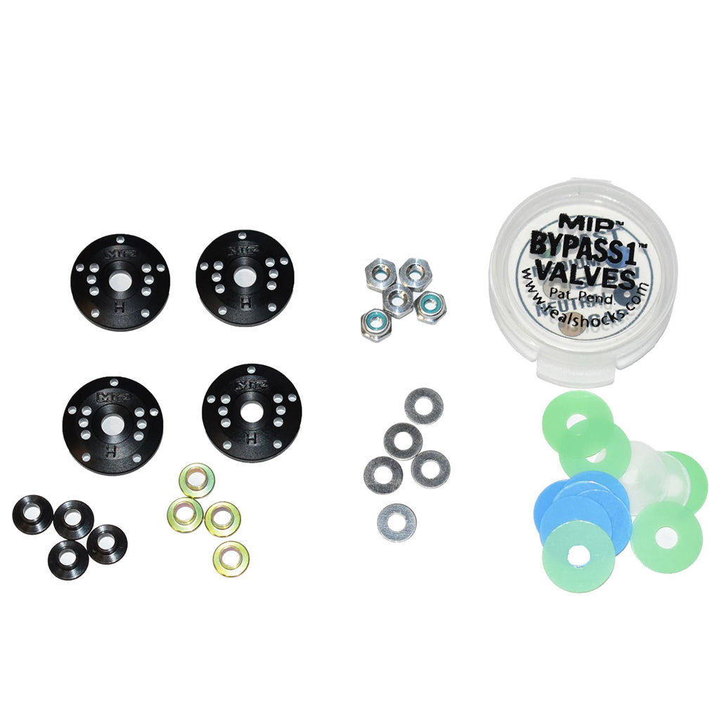MIP Bypass1 Tapered Hi-Flow Piston Kit 5 x 1.3mm