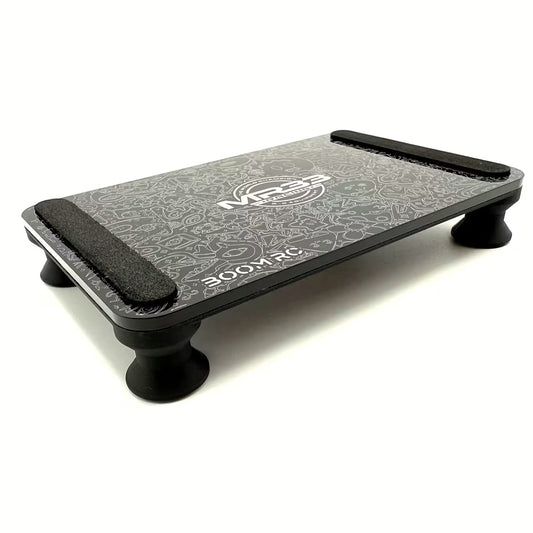 MR33 SIGNATURE Car Stand is ideal for 1:10 and 1:12 on road cars.