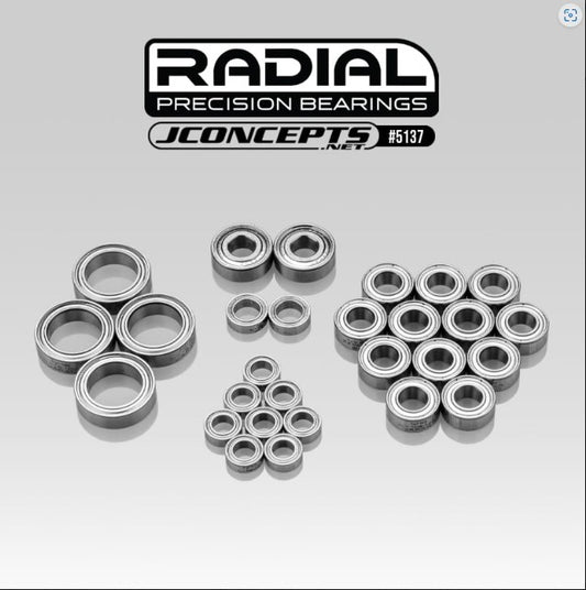 Radial NMB Bearing Set - RC10B7 28pc