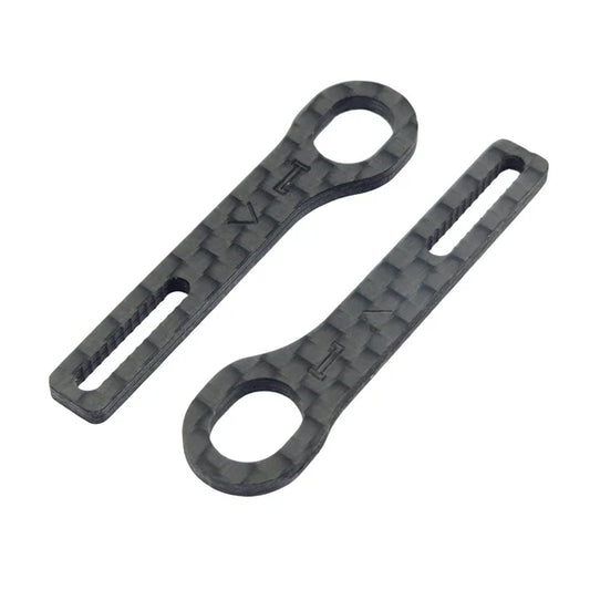 RC MAKER Horizontal Rear Post Body Mounts ULTRA LITE – Carbon Extensions