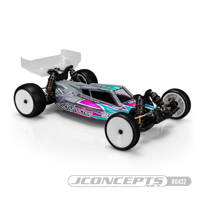 S2 - Schumacher LD3 body w/ Carpet | Turf | Dirt wing - light weight