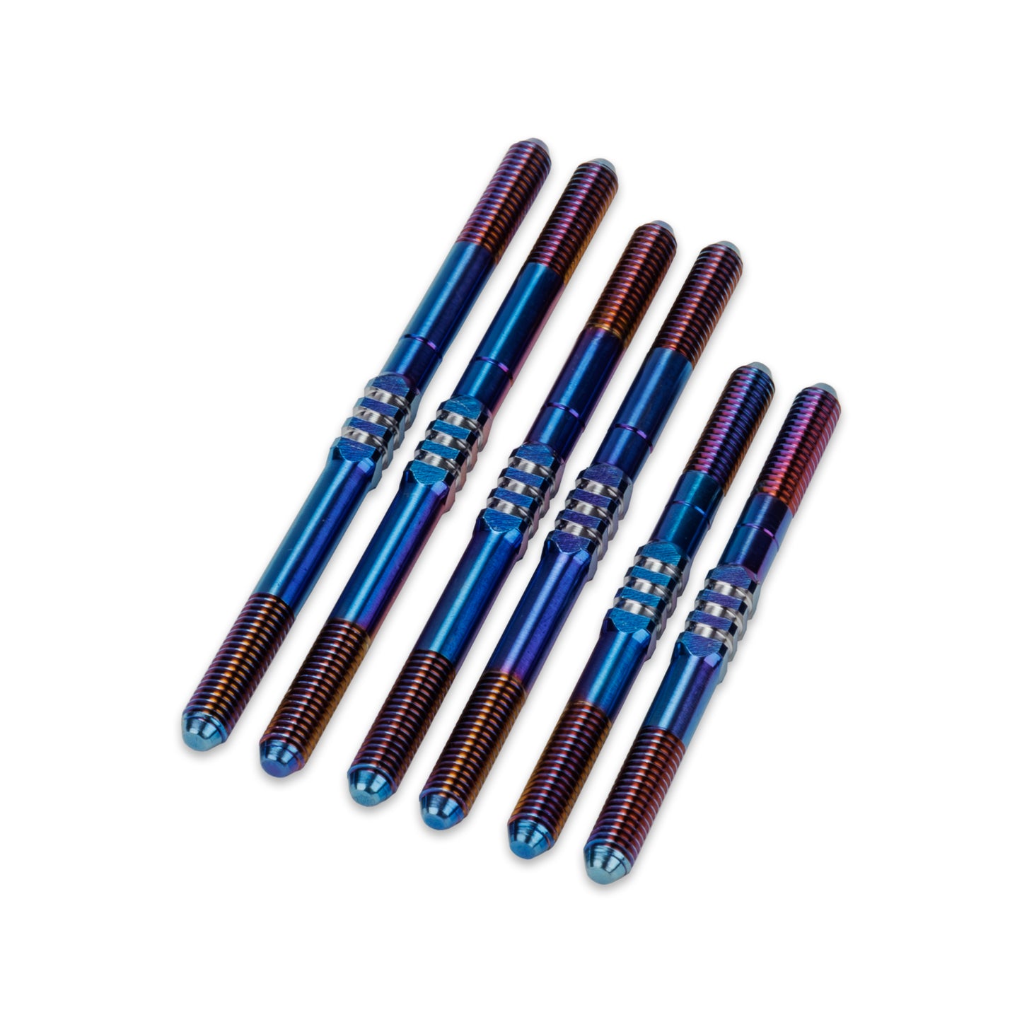 Schumacher Cougar LD3 Fin Turnbuckle Kit - Burnt Blue