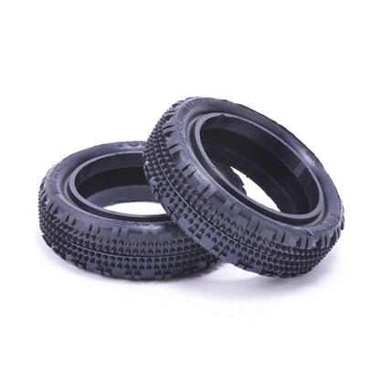 Fusion Slim - 1/10 2WD Tyres - Front - Silver - pr