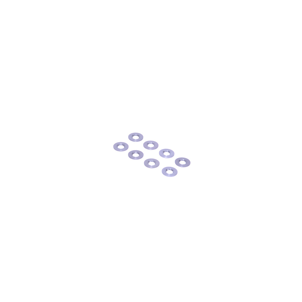 Alloy Grey Wishbone Spacer 0.5mm - Mi10 (pk8)