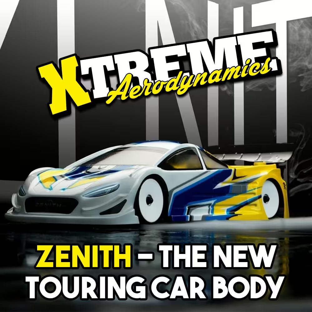 Xtreme ZENITH 1:10 Touring Car Clear Body (190mm) 0,5mm – Light