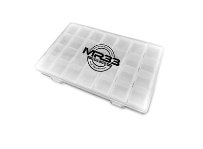 MR33 Hardware Box Medium Clear 17,5 x 11 x 2,6cm, 28 in 1 box