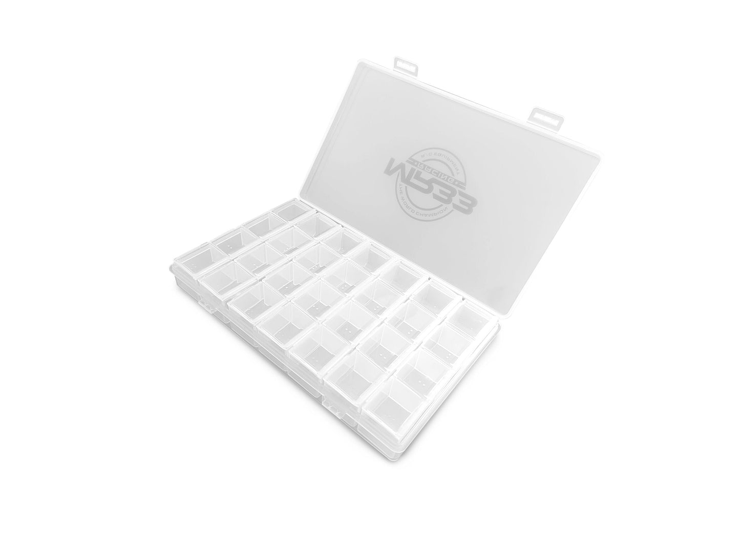 MR33 Hardware Box Medium Clear 17,5 x 11 x 2,6cm, 28 in 1 box