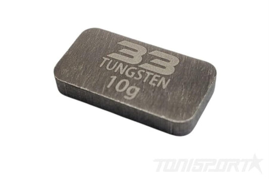 MR33 Tungsten Weight 10 x 18 x 3mm - 10g