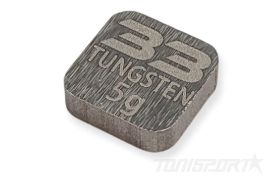 MR33 Tungsten Weight 10 x 10 x 3mm - 5g